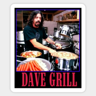 Dave Grill 5 Sticker